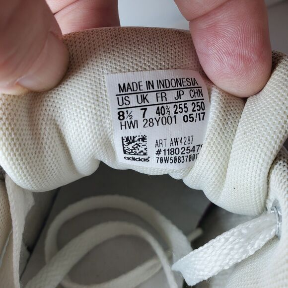 Adidas Cloud Foam Advantage AW4287 Shoes Sneakers Women's Size 8.5 White - Picture 10 of 12